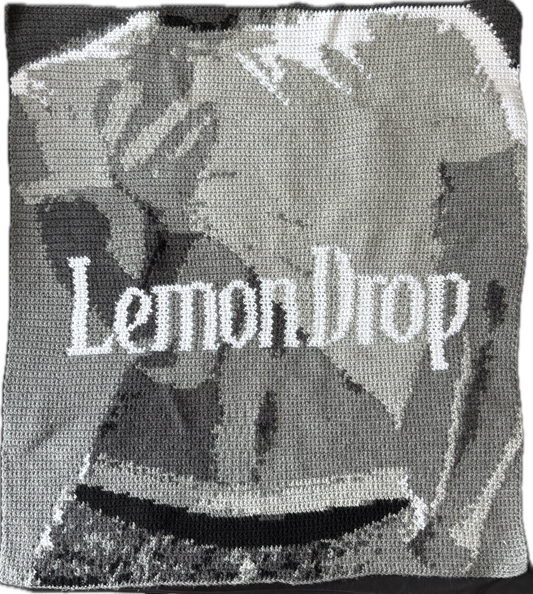 Ateez Lemon Drop Tapestry 🍋 *grid pattern only*